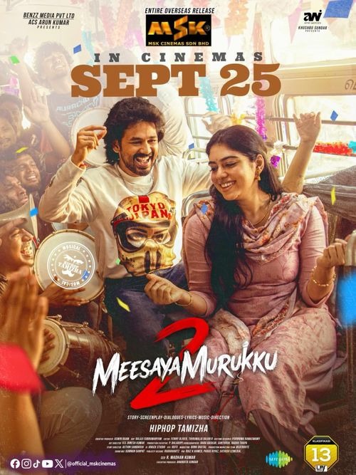 MEESAYA MURUKKU 2 (TAMIL) Poster